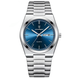 Poedagar Men's 930 SL BU S | Silver Blue