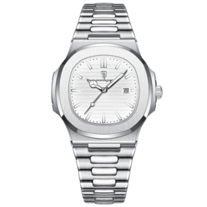 Poedagar Men's 613 SL WH S | Silver White