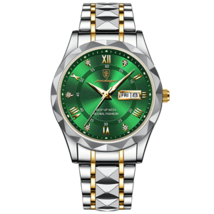 Poedagar Men's 615 GD GN S | Gold Green