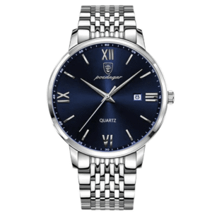 Poedagar Men's 826 SL BU SP | Silver Blue