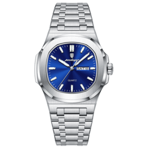 Poedagar Men's 853 SL BU S | Silver Blue