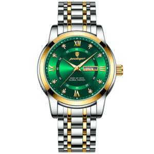 Poedagar Men's 936 GD GN S | Gold Green