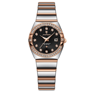 Poedagar Women's 302 RG BK S | Rose Gold Black