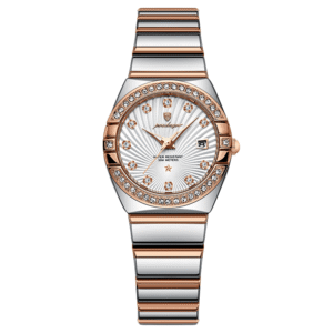 Poedagar Women's 302 RG WH S | Rose Gold White