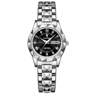 Poedagar Women's 306 SL BK S | Silver Black