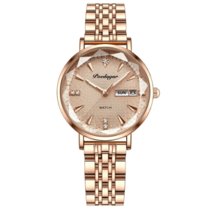 Poedagar Women's 312 GD S | Rose Gold Gold Chain