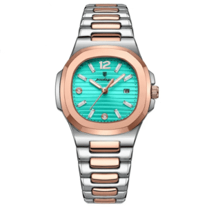 Poedagar Women's 708 RG MBU S | Rose Gold Blue