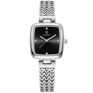 Poedagar Women's 768 SL BK S | Silver Black