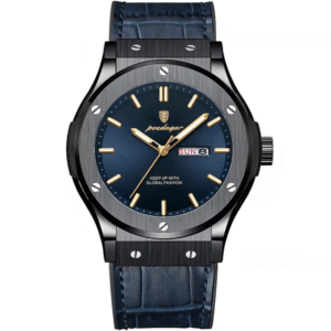 Poedagar Men's 952 BK BU C | Black Blue