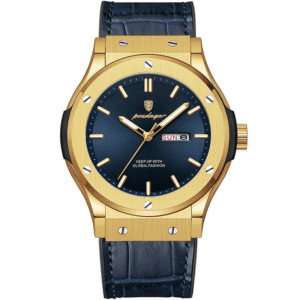 Poedagar Men's 952 RG BU C | Gold Blue