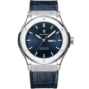Poedagar Men's 952 SL BU C | Silver Blue