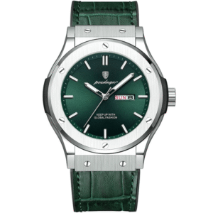Poedagar Men's 952 SL GN C | Silver Green