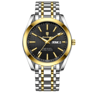 Poedagar Men's 962 GD BK S | Gold Black