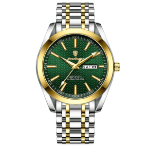 Poedagar Men's 962 GD GN S | Gold Green