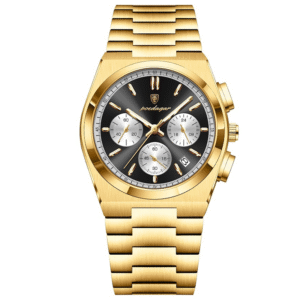 Poedagar Men's 970 GD BK WHS | Gold Black