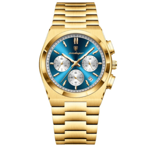 Poedagar Men's 970 GD BU WHS | Gold Blue