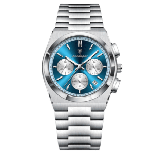 Poedagar Men's 970 SL BU WHS | Silver Blue
