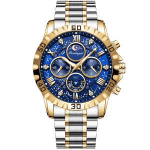 Poedagar Men's 973 GD BU S | Gold Blue
